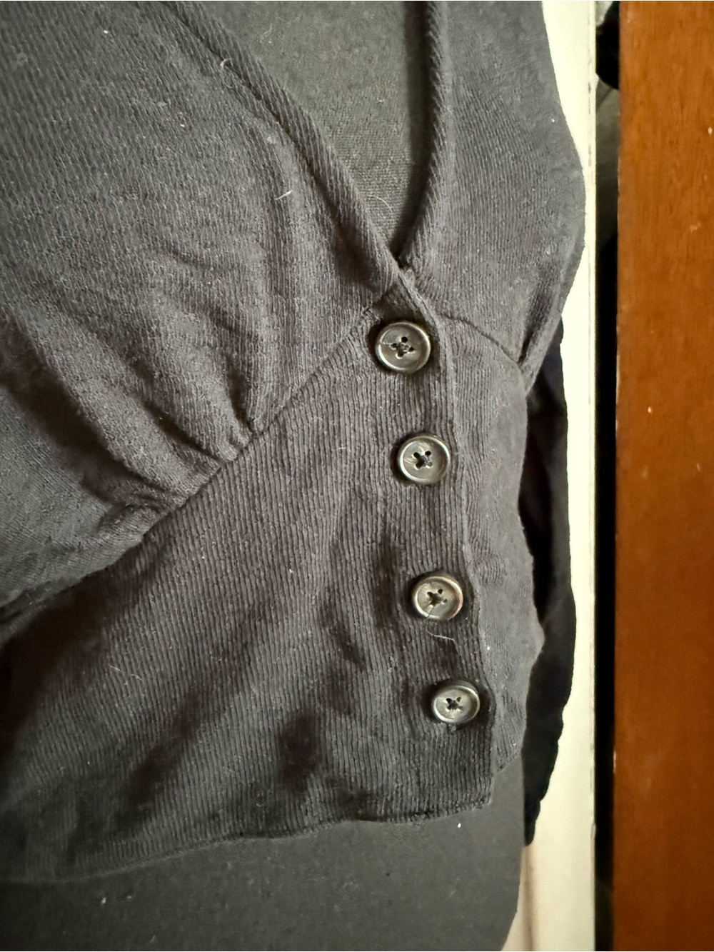 Madewell Cropped Balloon Sleeve Top - Picture 4 of 9
